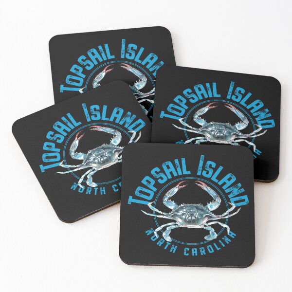 Item preview, Topsail Island North Carolina Blue Crab Design designed and sold by Futurebeachbum.