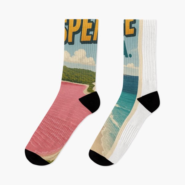 Item preview, Greetings from Esperance WA with Lake Hillier View designed and sold by Places On Earth.