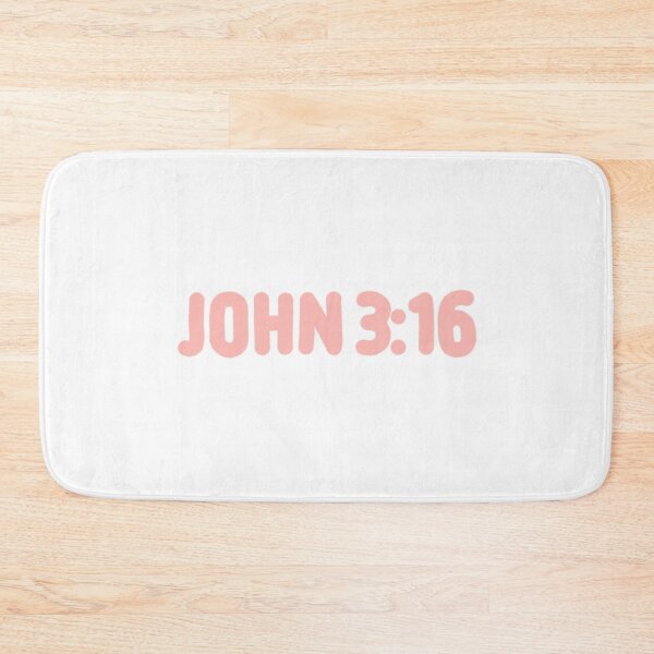 Item preview, John 3:16 light pink designed and sold by LRM_ artz.