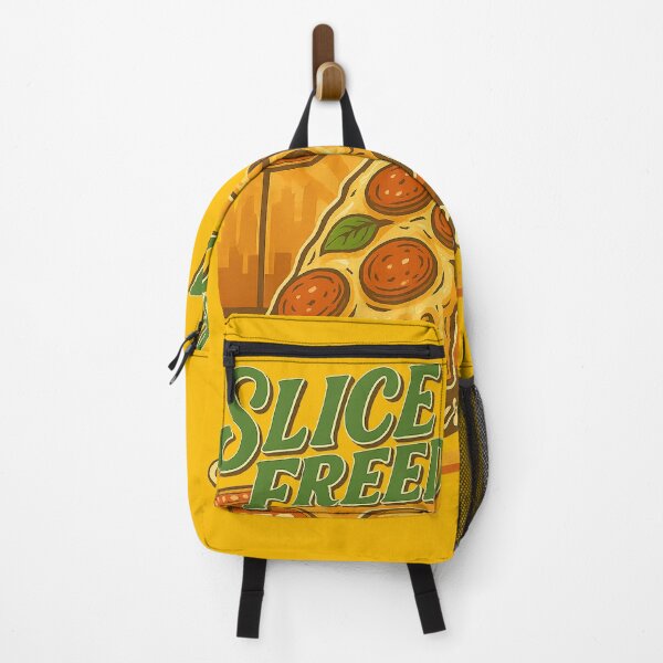 Item preview, Slice of Freedom – Retro Pizza Poster designed and sold by giant_ani.