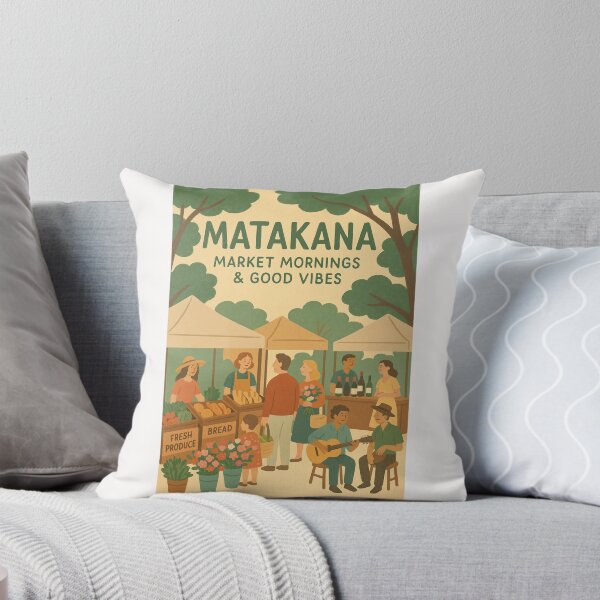 Item preview, Matakana Village Market Morning in New Zealand designed and sold by Places On Earth.