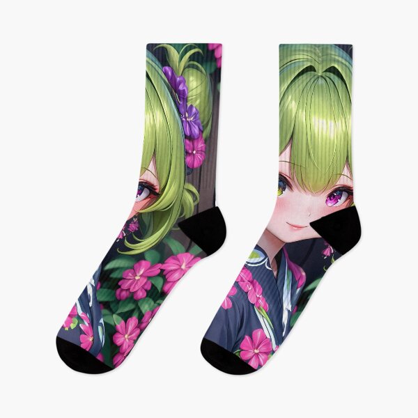 Item preview, Collei Genshin Impact Floral Night Yukata Fantasy Eyes Anime Girl Waifu Game designed and sold by mildaclairmo.