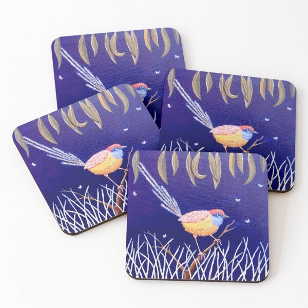 Item preview, Mallee Emu-Wren designed and sold by Soozie Wray.