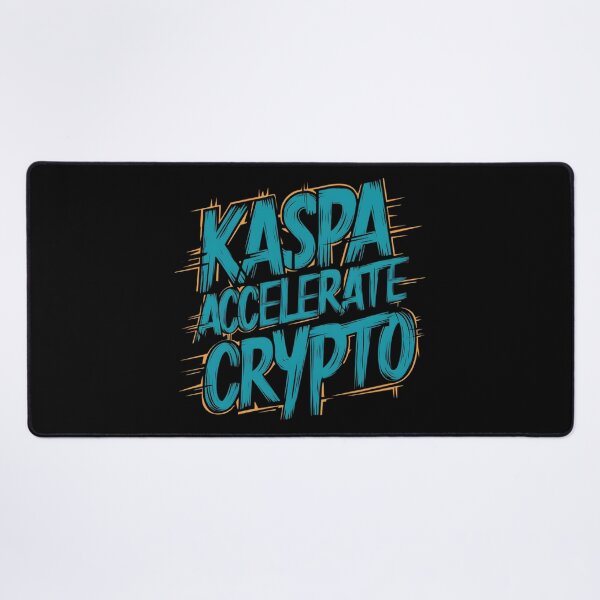 Item preview, Kaspa: Where Blocks Speak Louder Than Tweets designed and sold by RadDeck.