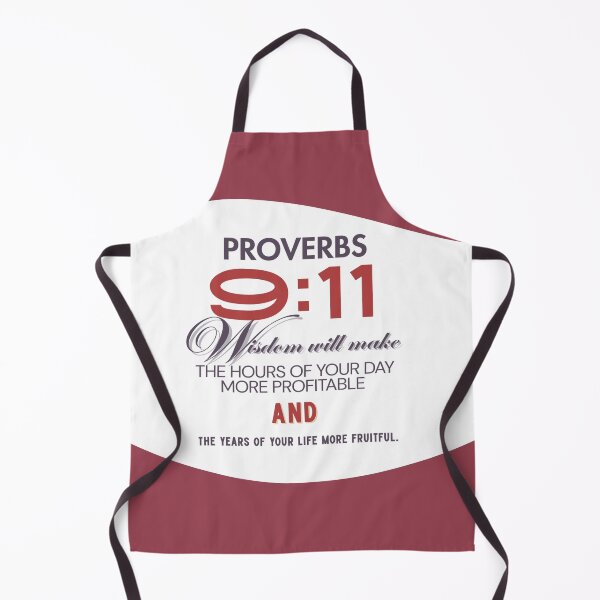 Item preview, 9-11 Proverbs -Burgundy designed and sold by Nathlee-R-Grant.