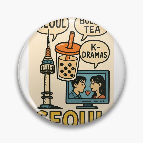 Item preview, Seoul Highlights with Bubble Tea and K-Dramas designed and sold by Places On Earth.