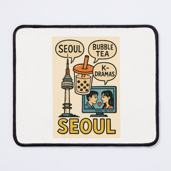 Item preview, Seoul Highlights with Bubble Tea and K-Dramas designed and sold by Places On Earth.