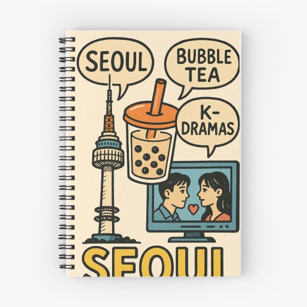 Item preview, Seoul Highlights with Bubble Tea and K-Dramas designed and sold by Places On Earth.