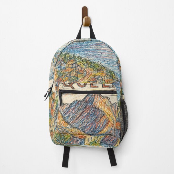 Item preview, Queenstown Lakeside Scene with Mountains and Village designed and sold by Places On Earth.