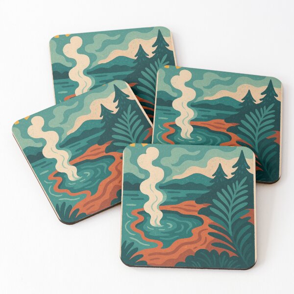 Item preview, Rotorua Geothermal Landscape in New Zealand designed and sold by Places On Earth.