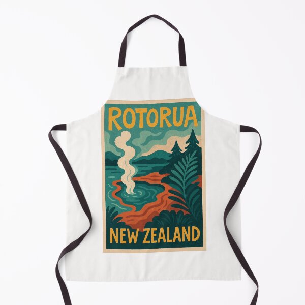 Item preview, Rotorua Geothermal Landscape in New Zealand designed and sold by Places On Earth.