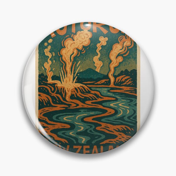 Item preview, Rotorua Geothermal Geysers and Volcanic Landscape designed and sold by Places On Earth.