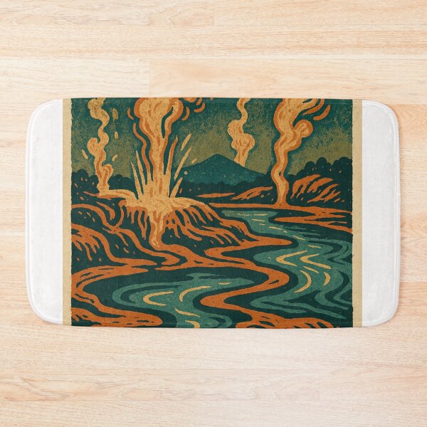 Item preview, Rotorua Geothermal Geysers and Volcanic Landscape designed and sold by Places On Earth.