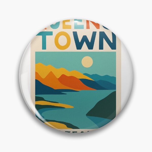 Item preview, Queenstown Sunset Over Lake Wakatipu New Zealand designed and sold by Places On Earth.
