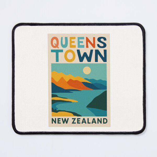 Item preview, Queenstown Sunset Over Lake Wakatipu New Zealand designed and sold by Places On Earth.