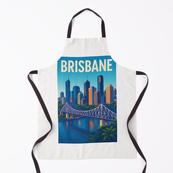 Item preview, Brisbane Skyline with Story Bridge and River Reflections designed and sold by Places On Earth.
