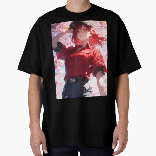 Item preview, Red Blood Cell Cells At Work Anime Sakura Spring Energy Portrait designed and sold by mildaclairmo.