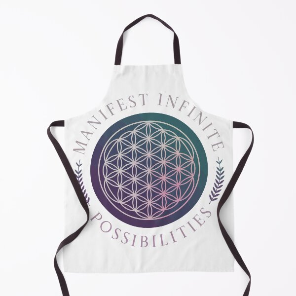 Item preview, Manifest Infinite Possibilities – Flower of Life Spiritual Art designed and sold by BeamiCreations.