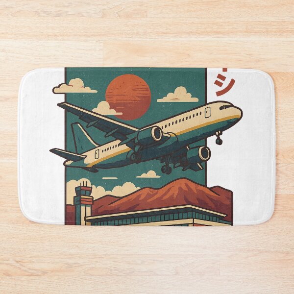 Item preview, Boise Airport Flight Scene with Mountains and Tower designed and sold by Aryabek.