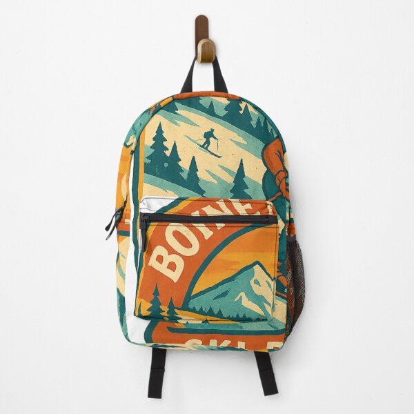 Item preview, Boyne Mountain Ski Resort Vintage Ski Scene designed and sold by Aryabek.