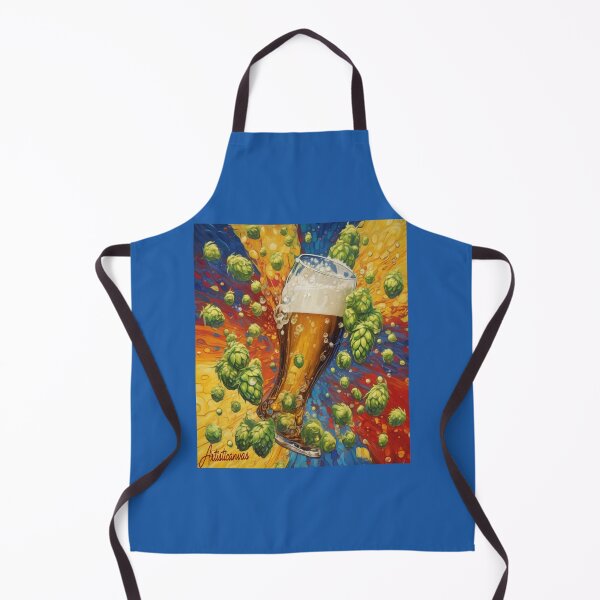 Item preview, "From Beer Glass to Hoppy Cascade: A Brewtiful Transformation" designed and sold by Artisticanvas.