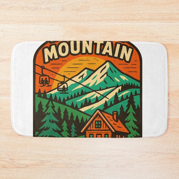 Item preview, Boyne Mountain Sunrise with Lodge and Chairlift designed and sold by Aryabek.