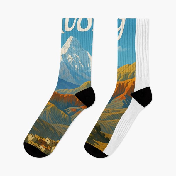 Item preview, Mustang Nepal Village beneath Himalayan Mountains designed and sold by Aryabek.
