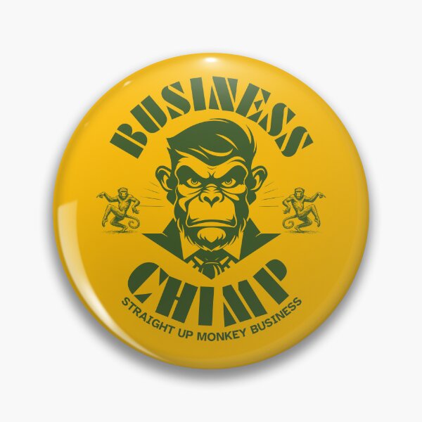 Item preview, Business Chimp - Negocios de monos designed and sold by UNK-Fatigues.