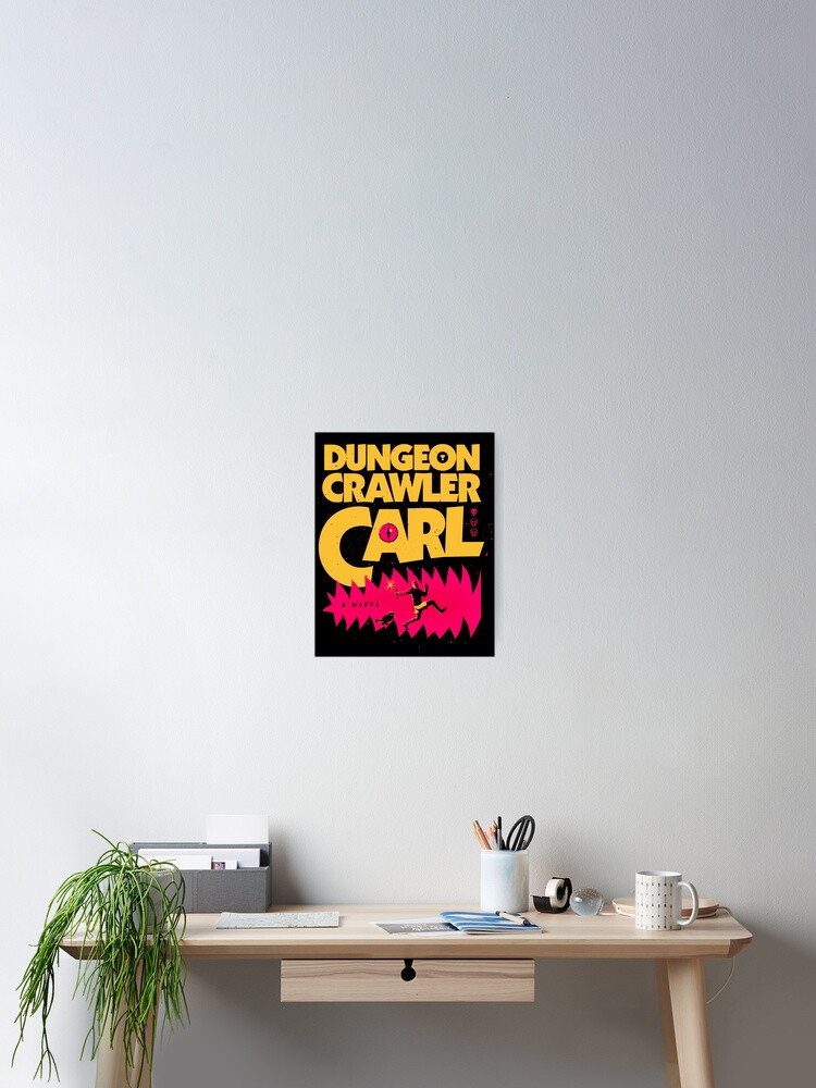 Thumbnail 2 of 3, Poster, New Achievement Dungeon Crawler Carl Vintage designed and sold by dakshagirii.