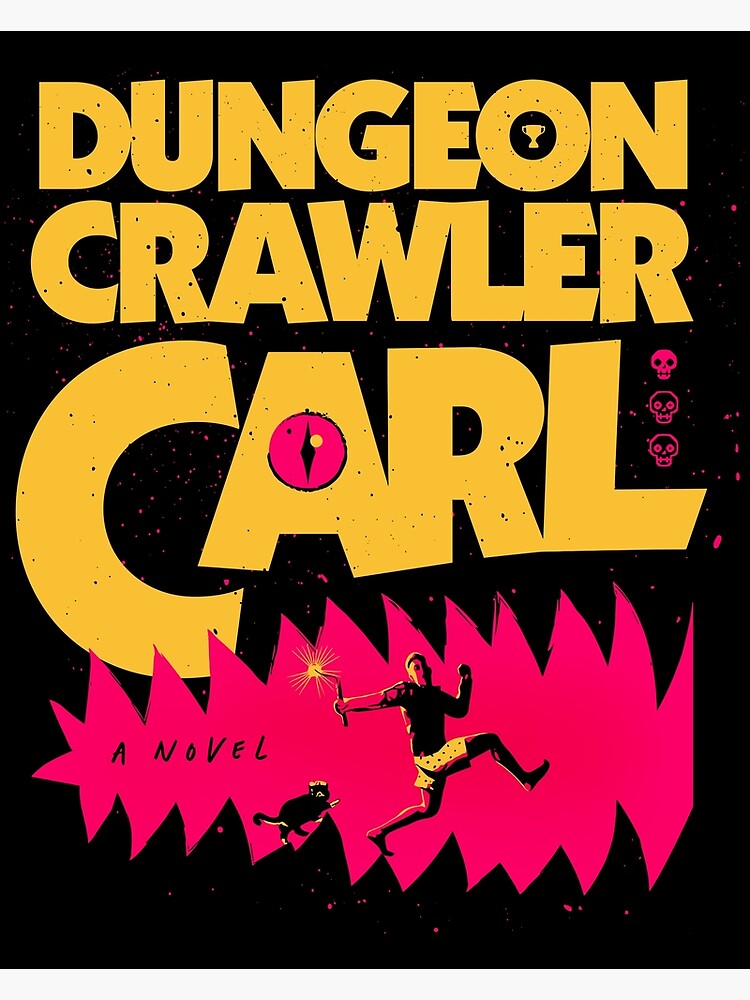 Thumbnail 3 of 3, Poster, New Achievement Dungeon Crawler Carl Vintage designed and sold by dakshagirii.
