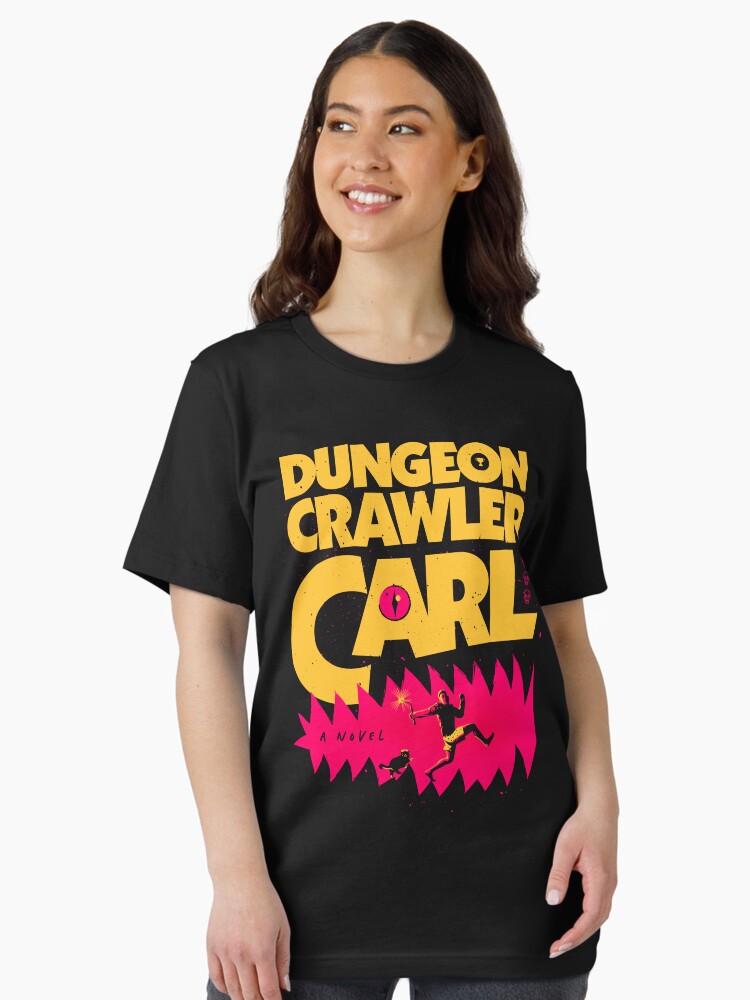 Imagen 2 de 7, Camiseta esencial con la obra Nuevo logro: Explorador de mazmorras Carl Vintage, diseñada y vendida por dakshagirii.