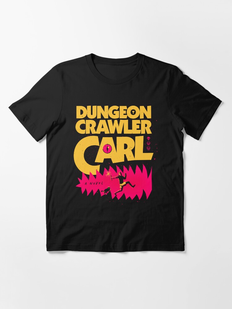 Imagen 3 de 7, Camiseta esencial con la obra Nuevo logro: Explorador de mazmorras Carl Vintage, diseñada y vendida por dakshagirii.