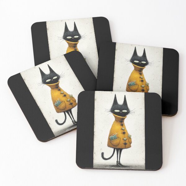 Item preview, Inspector Puss designed and sold by IraPanyukova.