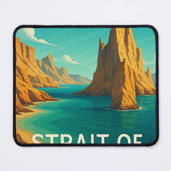 Item preview, Strait of Hormuz Rock Formations and Coastal Cliffs designed and sold by Aryabek.