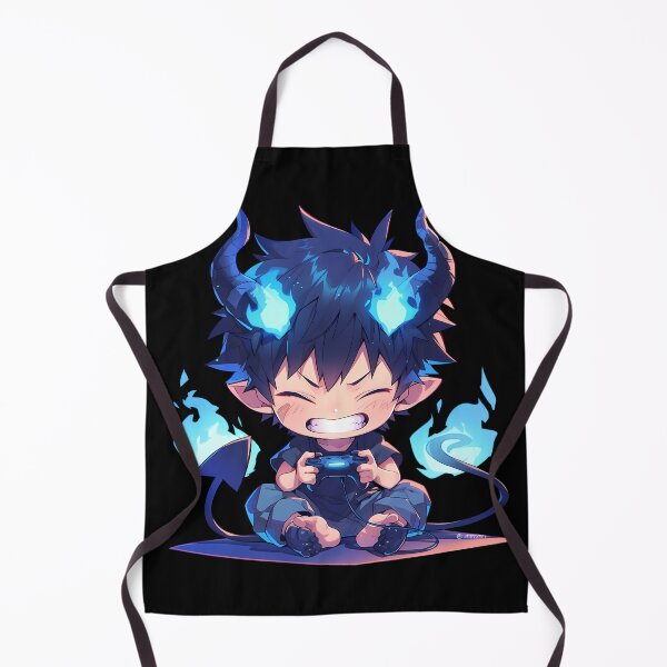 Item preview, Rin Okumura Energetic Gaming Flame Blue Exorcist Anime designed and sold by mildaclairmo.