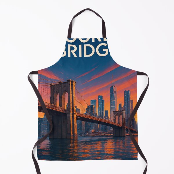Item preview, Brooklyn Bridge and Manhattan Skyline at Sunset designed and sold by Aryabek.