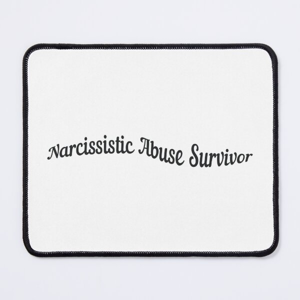 Item preview, Narcissistic Abuse Survivor Wavy - Narcissist Survivor Quote Sticker - Gift for Divorce, therapist, mental health advocate designed and sold by brodidudie.