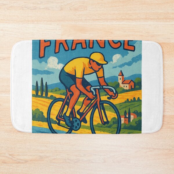 Item preview, Tour de France 2025 Cyclist in French Hill Country designed and sold by Aryabek.