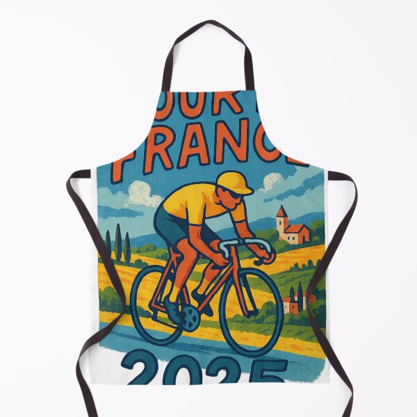 Item preview, Tour de France 2025 Cyclist in French Hill Country designed and sold by Aryabek.