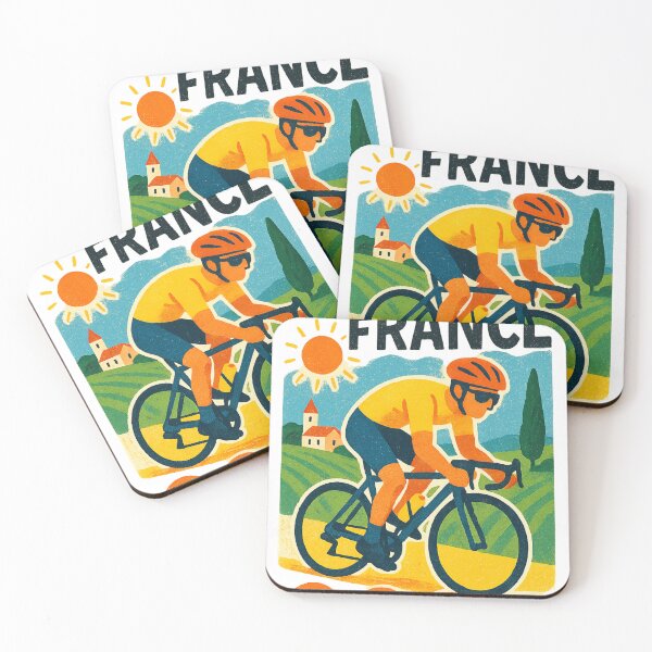 Item preview, Tour de France 2025 Racer Through Rural France designed and sold by Aryabek.
