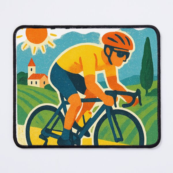 Item preview, Tour de France 2025 Racer Through Rural France designed and sold by Aryabek.