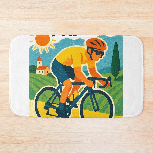 Item preview, Tour de France 2025 Racer Through Rural France designed and sold by Aryabek.