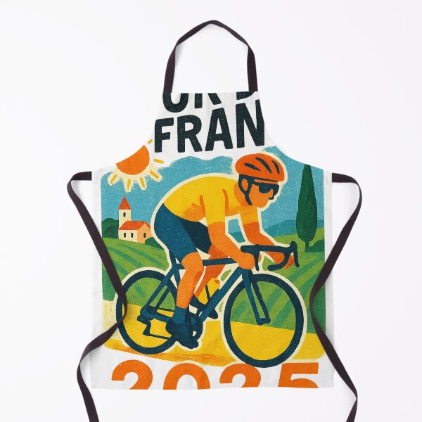 Item preview, Tour de France 2025 Racer Through Rural France designed and sold by Aryabek.