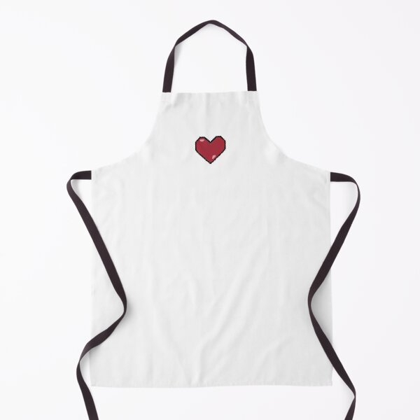 Item preview, ROYGBIV Red Cartoon Pixel Heart designed and sold by KQsWonderland.