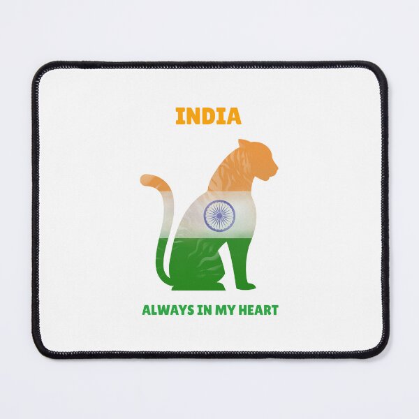 Item preview, Indian Independence Day, August 15th Celebration, INDIA Always In My Heart. designed and sold by SBRTPOD.