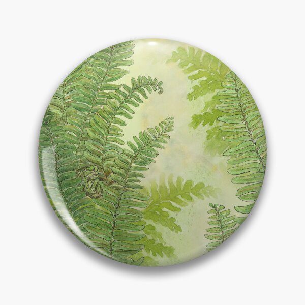 Item preview, Forest Ferns repeat pattern designed and sold by Nadya Neklioudova.