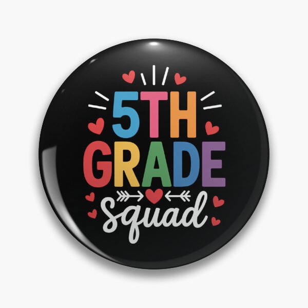 Item preview, 5th Grade Squad - Fifth Teacher Student Team Back To School designed and sold by brynatshop.
