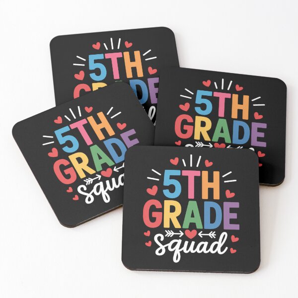 Item preview, 5th Grade Squad - Fifth Teacher Student Team Back To School designed and sold by brynatshop.