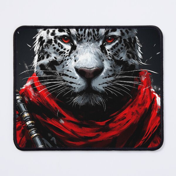 Item preview, Anime King Fierce Crimson Jaguar Warrior designed and sold by mildaclairmo.