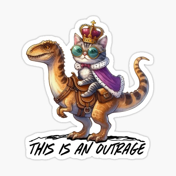 Vista previa del artículo con la obra «Dungeon Crawler Carl Esto es un escándalo», diseñado y vendido por dakshagirii.